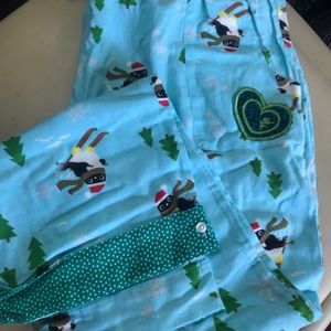 Super cute women’s Christmas penguin pajama pant